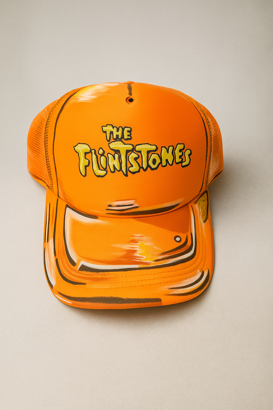 CARTOONIZED "FLINTSTONES" TURCKER HAT