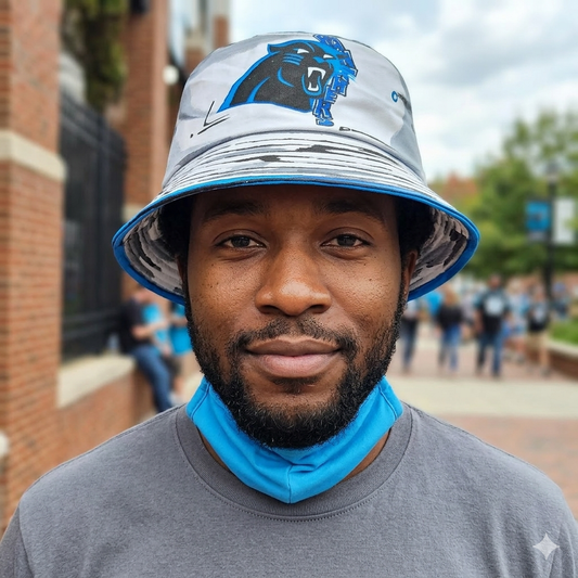 Cartoonized "Panthers" Bucket hat